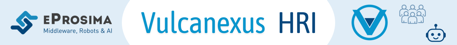 Vulcanexus HRI: Building the Next Generation of Human-Aware Robotic Systems